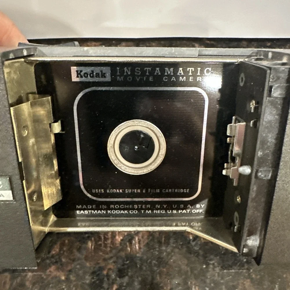 Vintage Kodak M4 Instamatic Movie Camera Lens Untested