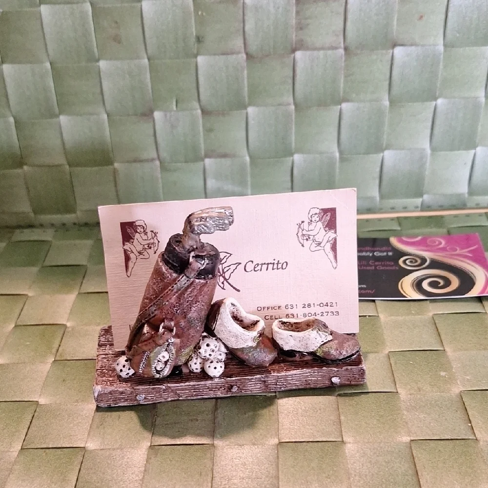 Vintage business card