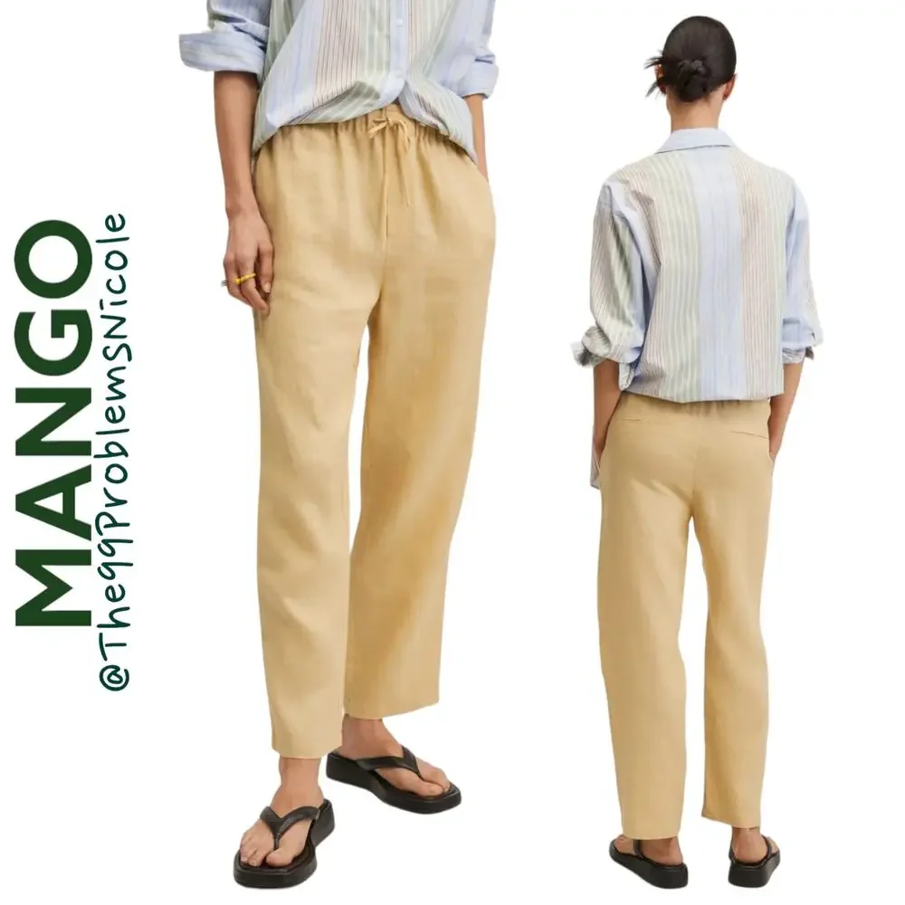 Mango linen paperbag