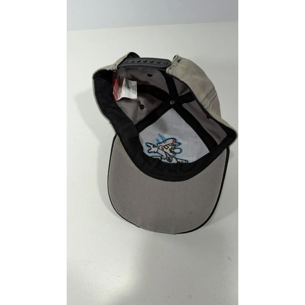 Nintendo Super Mario Graphic Snapback Hat Youth One Size 2021 Black/gray 100%