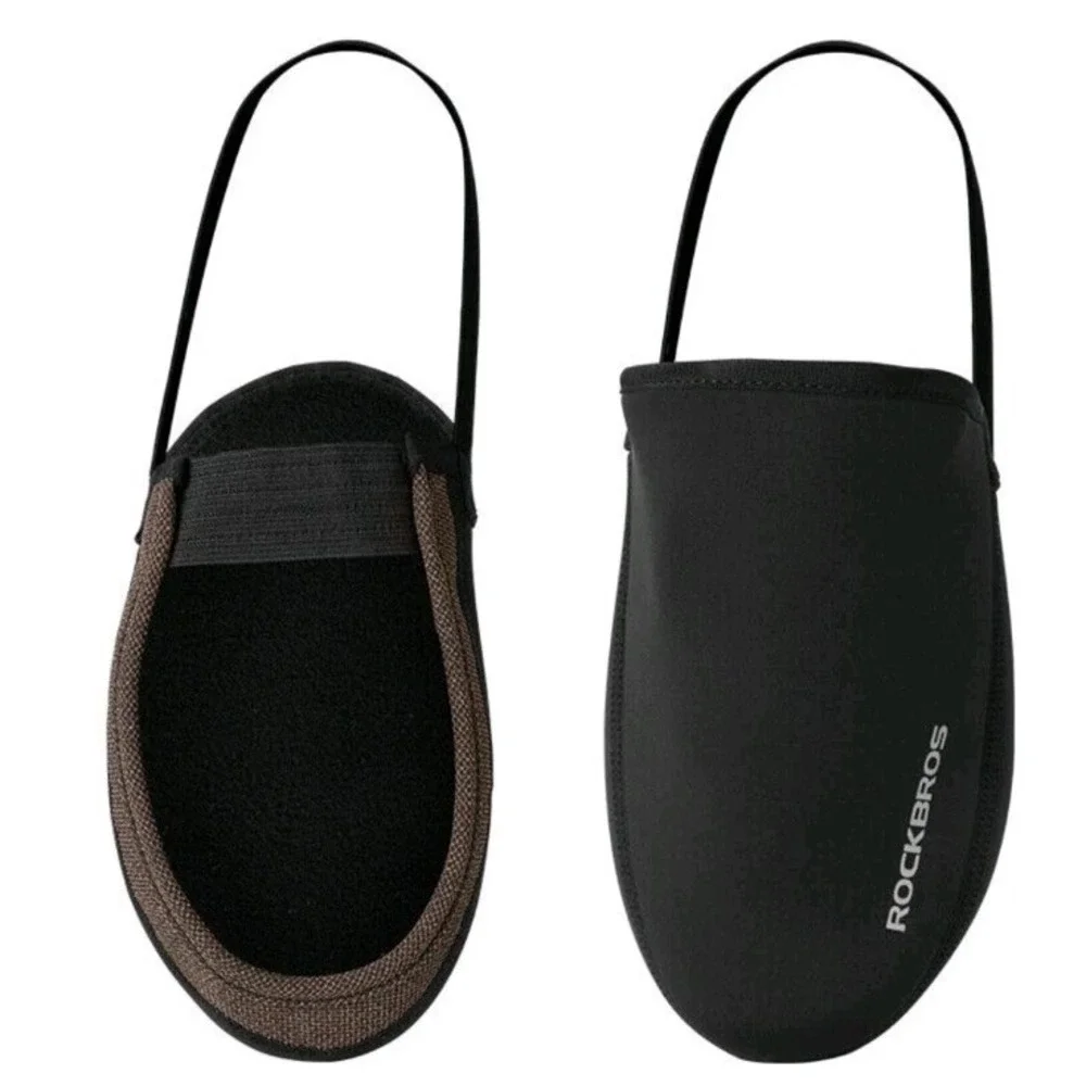 Rockbros Cycling Shoes Cover Windproof Abrasion Resistant Warm Half‎ Overshoes