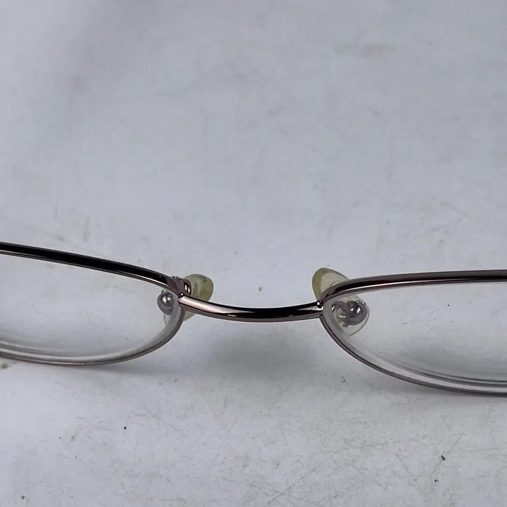 LIZ‎ CLAIBORNE L201 UU3 Eyeglasses Frame Womens Brown Metal Full Rim 51-18-135