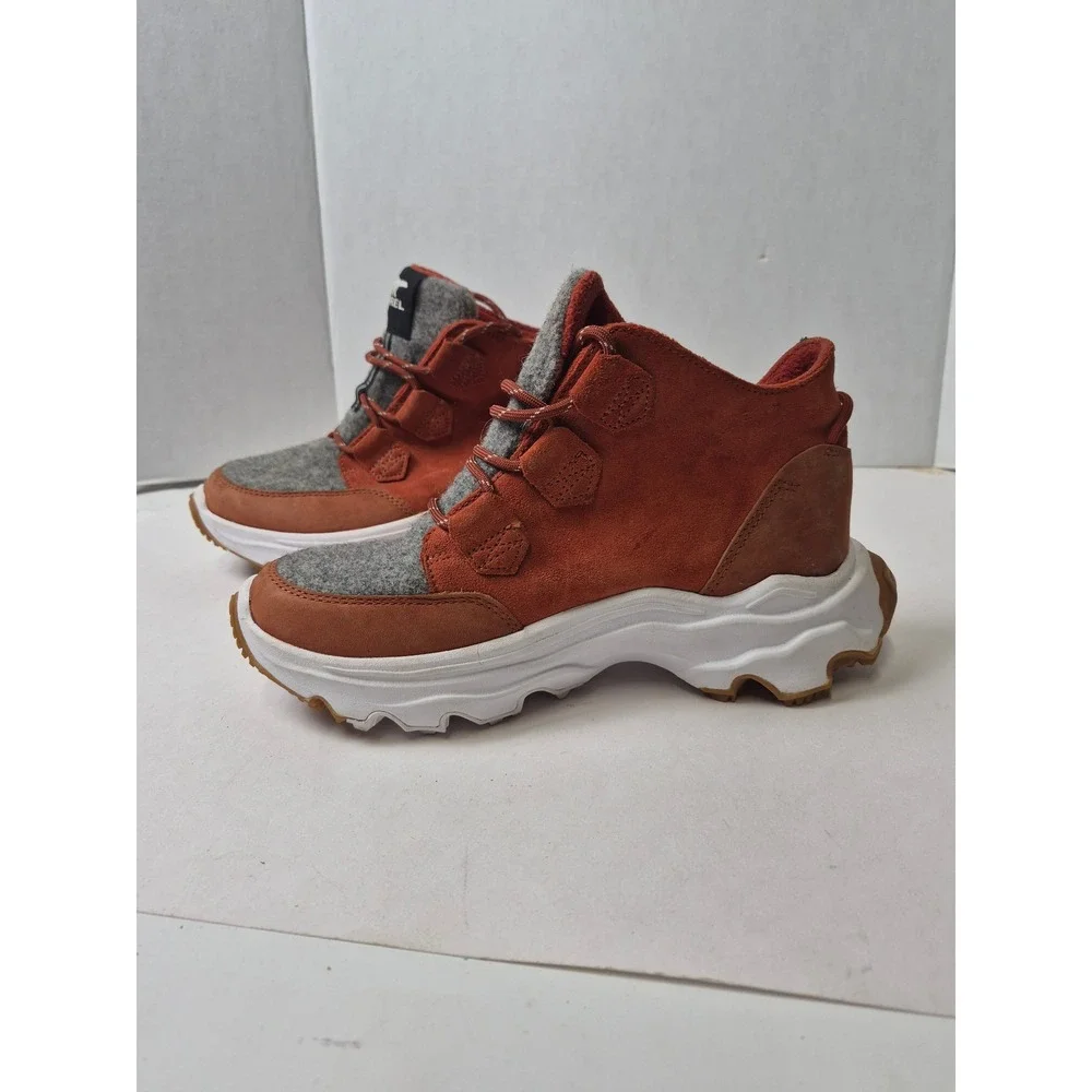 Sorel Rust Orange and Gray Women's Winter Boots