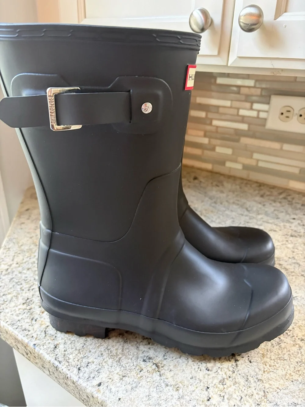 NEW Hunter Original Mens Short Rain Boot Size 9