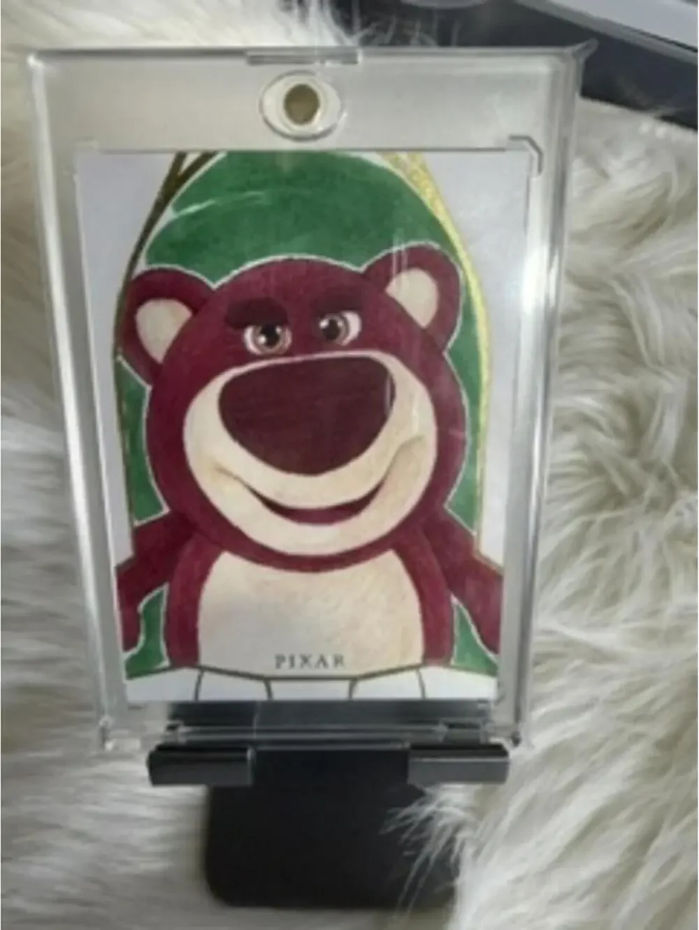 2025 Topps Toy Story Sketch Card Lotso Signed by Matt Bean Pixar- 1/1