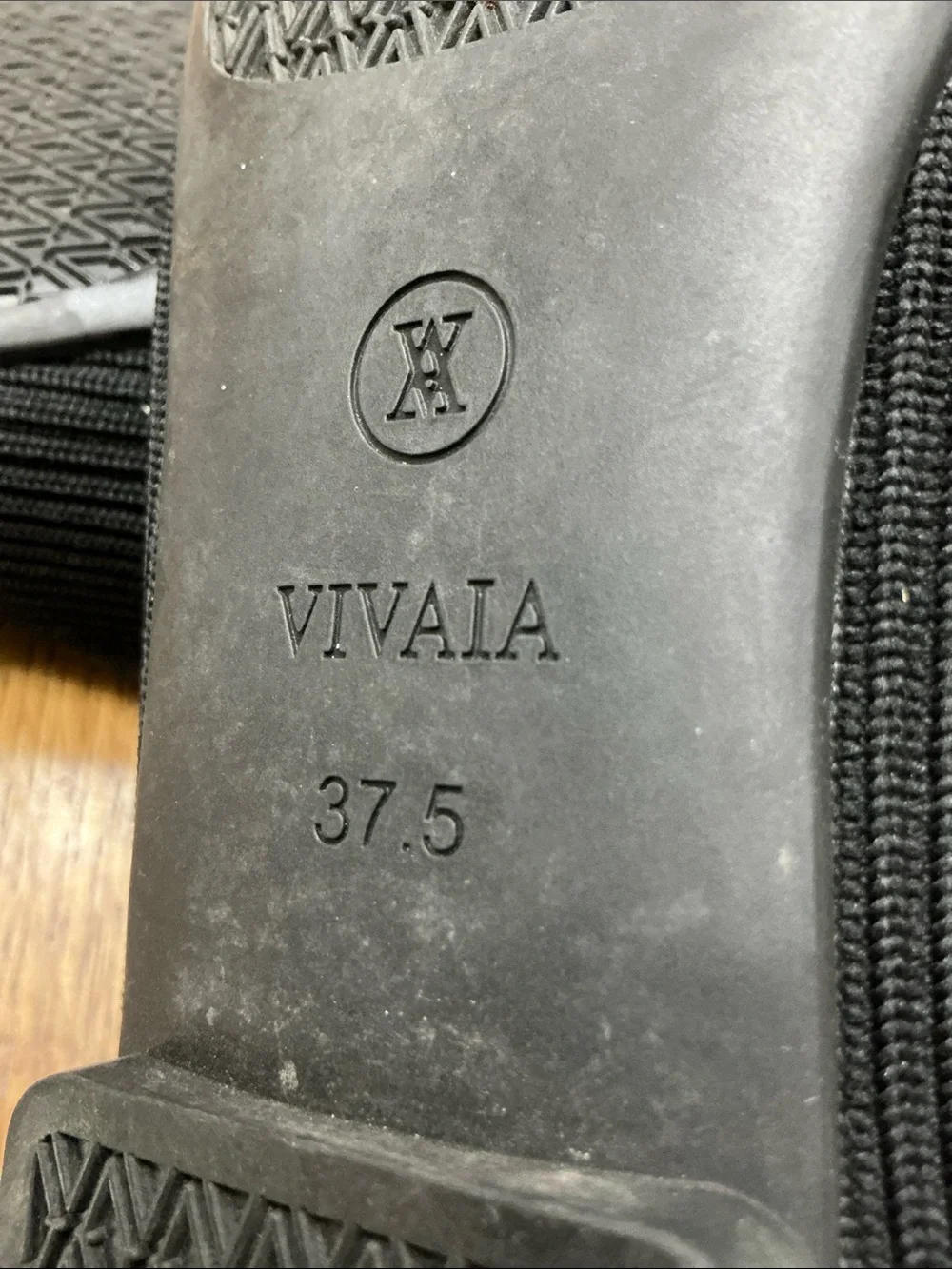 Woman’s Vivaia black Margot Mary Jane. Size 37.5. Like new! Adjustable strap.