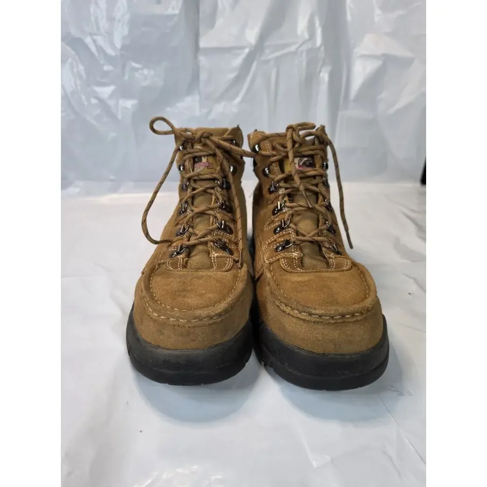 Men's Brahma Work BootsMNBR20CA002 Brown Suede Steel Toe Work Boot Shoe 13M