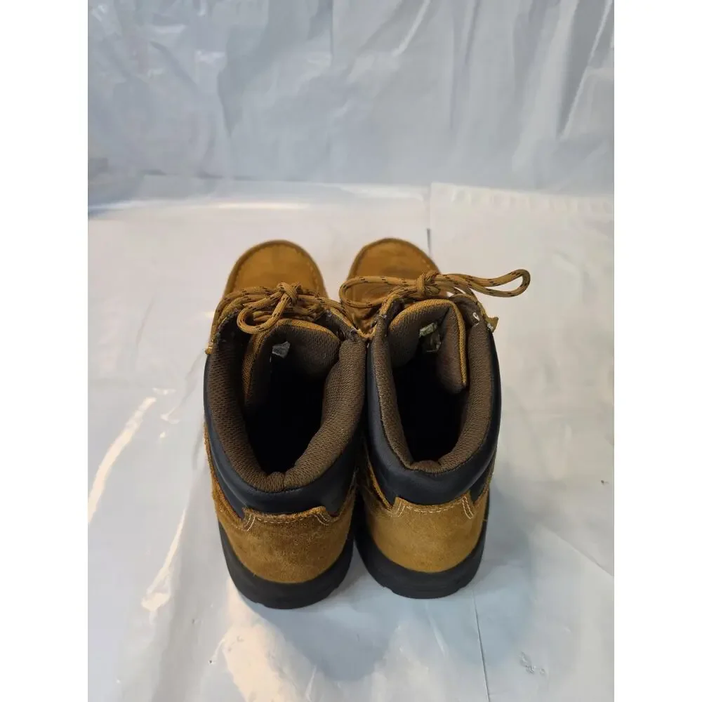 Men's Brahma Work BootsMNBR20CA002 Brown Suede Steel Toe Work Boot Shoe 13M