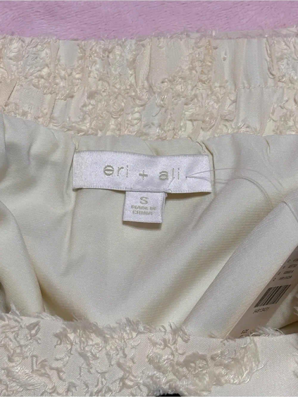 Eri + Ali Anthropology Andrea Textured Midi Skirt NWT