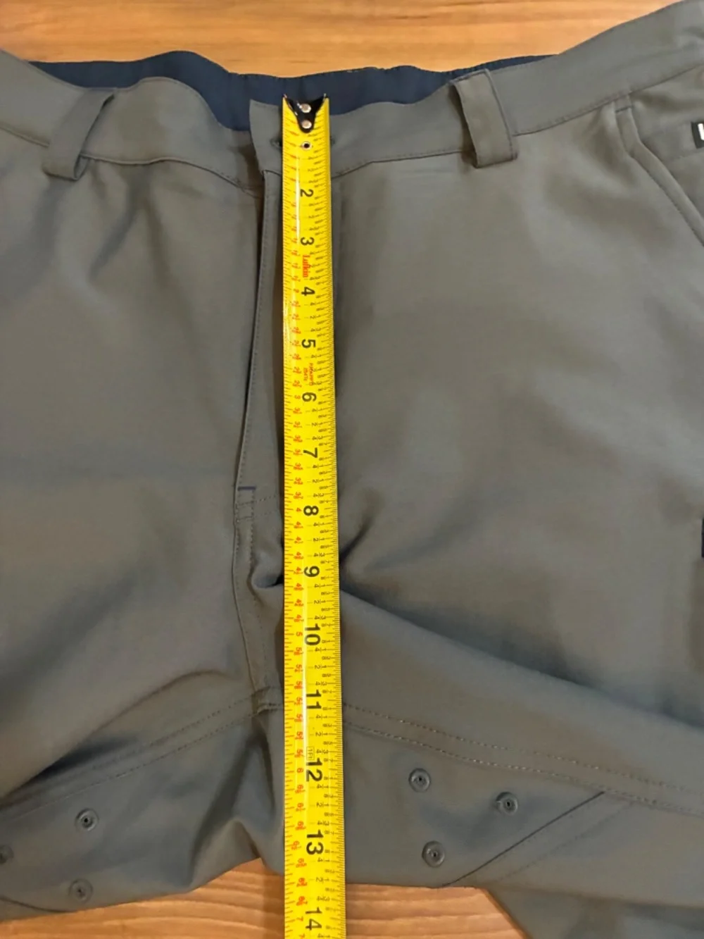 Scottevest Action Adventure Gray Pants Sz 34x34. 17 pockets. outdoor travel EUC