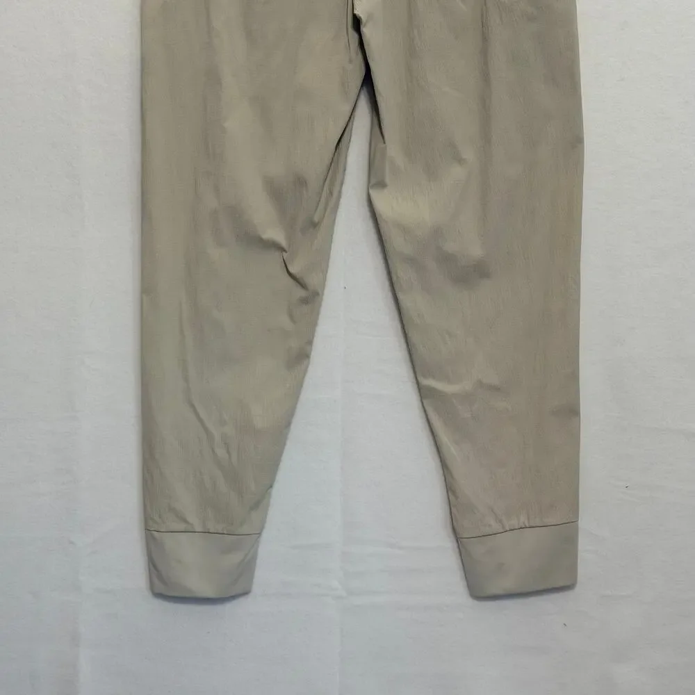 Athleta Trekkie North Joggers High Rise Lightweight Beige Womens 6 Casual Hike