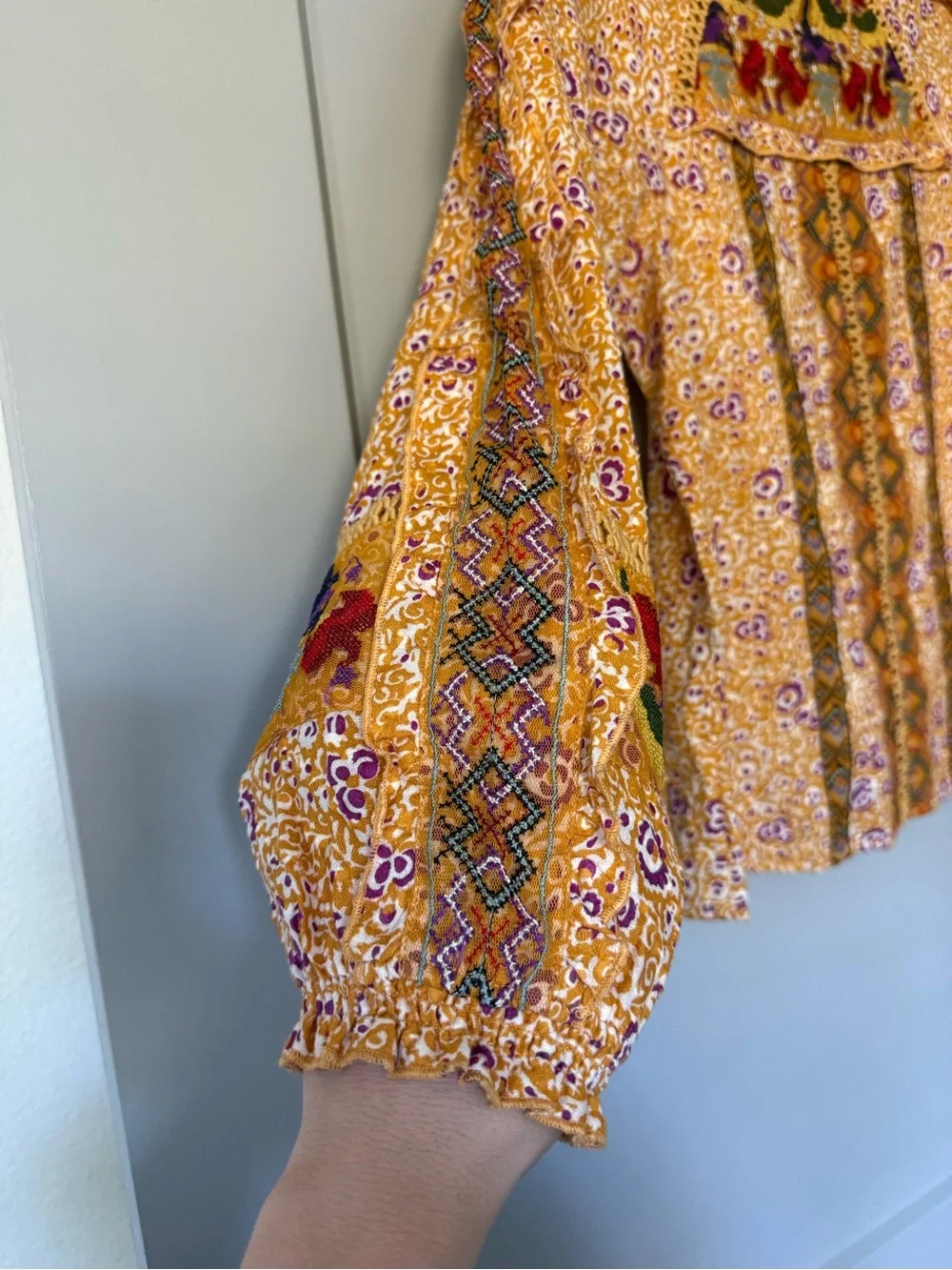 Maeve anthropologie embroidered