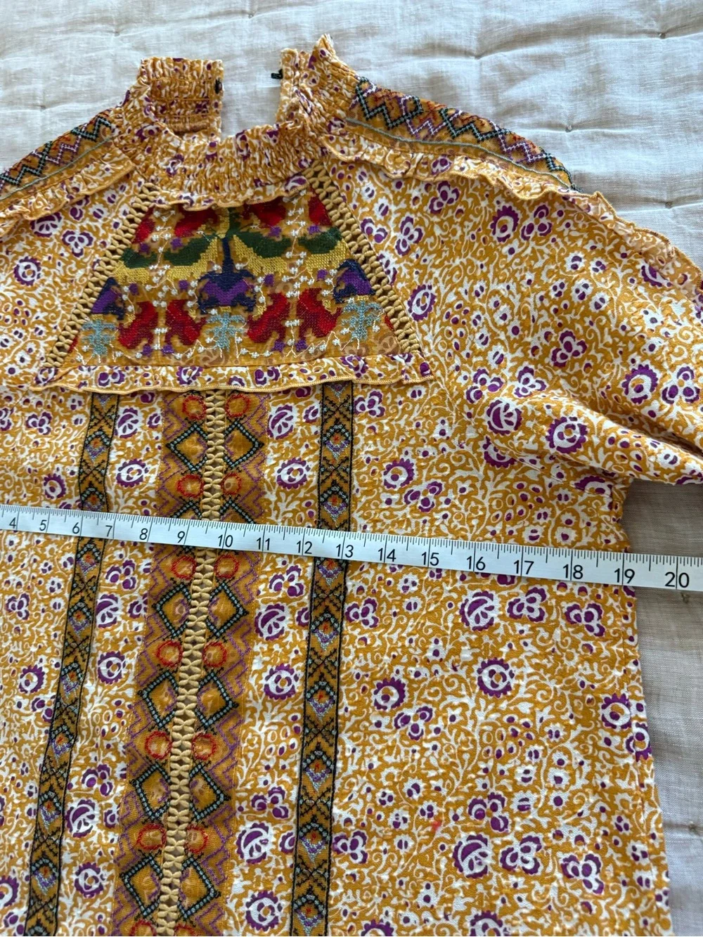 Maeve anthropologie embroidered