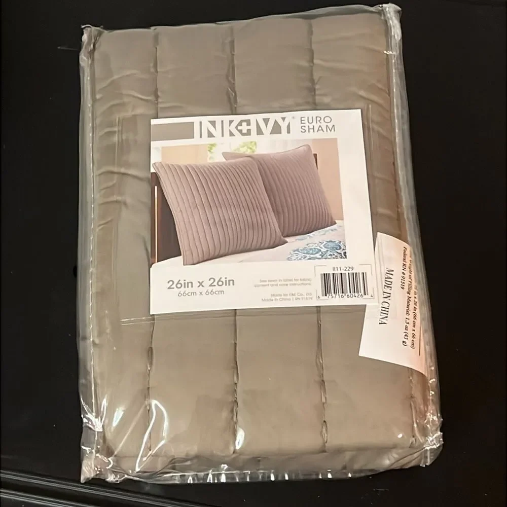 INK+IVY Pillow Euro Sham, 26