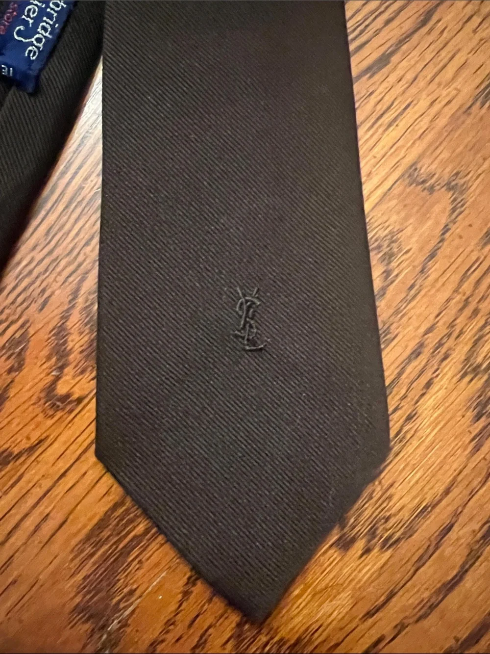 Vintage Yves Saint Laurent Solid Necktie EEEUC
