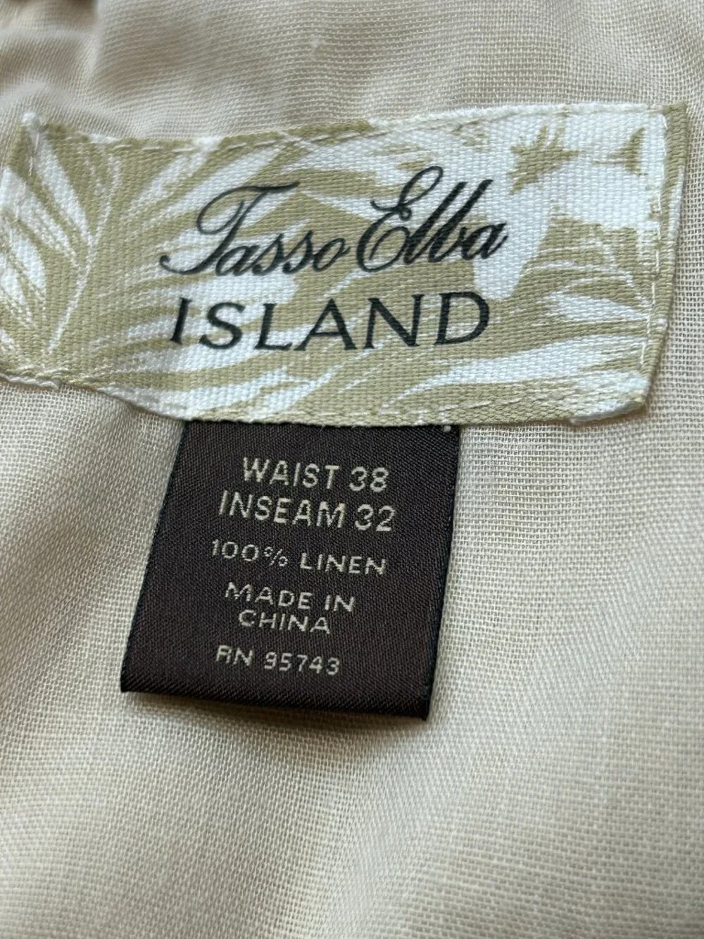 Tasso Elba 100% linen
