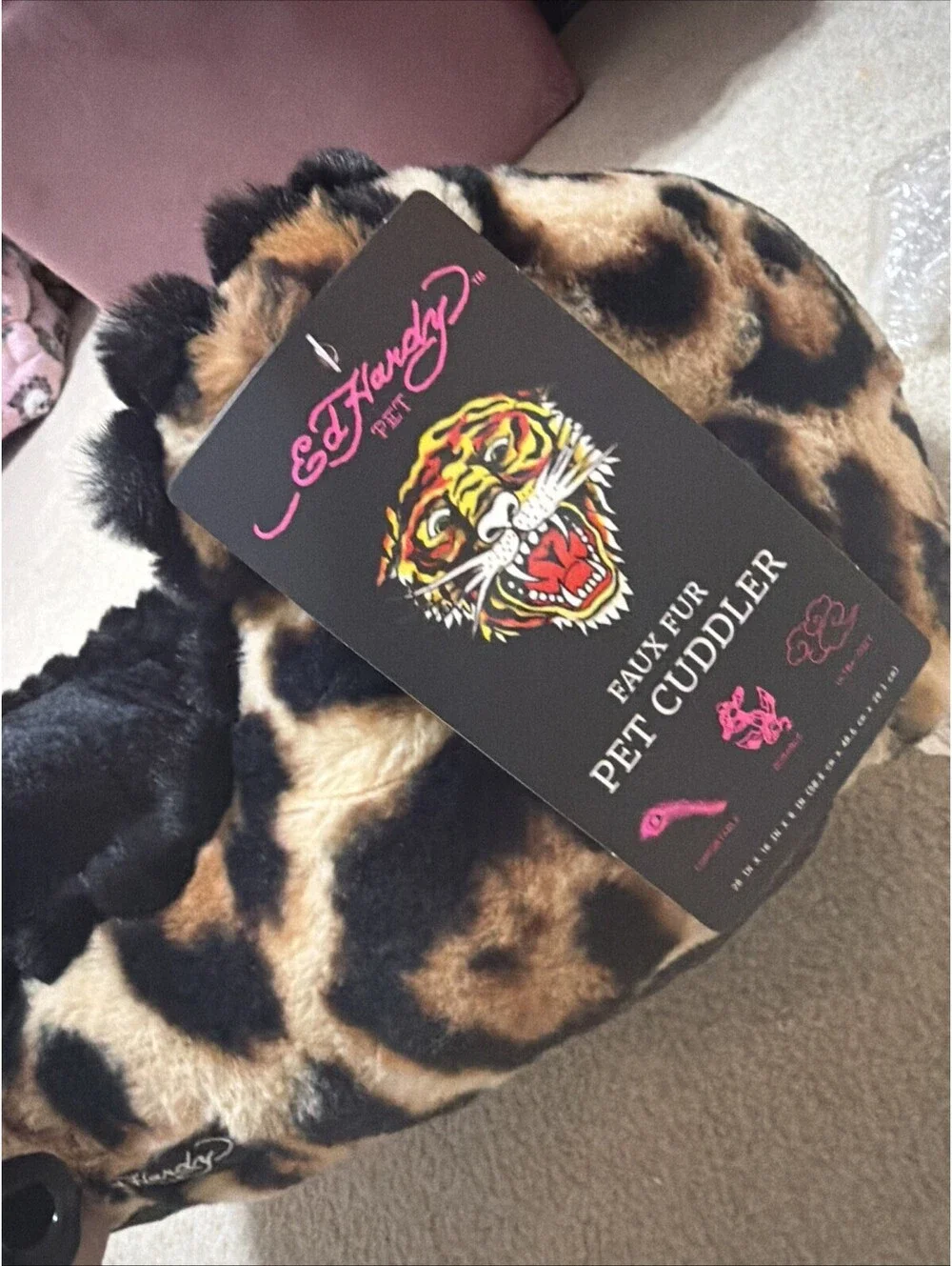Ed Hardy small leopard