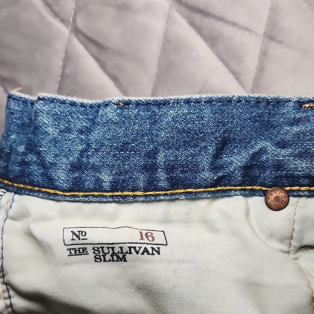 Ralph Lauren Faded Blue Kids Denim Shorts