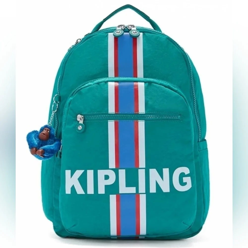 KIPLING SEOUL PINE GREEN BACKPACK 15inch
