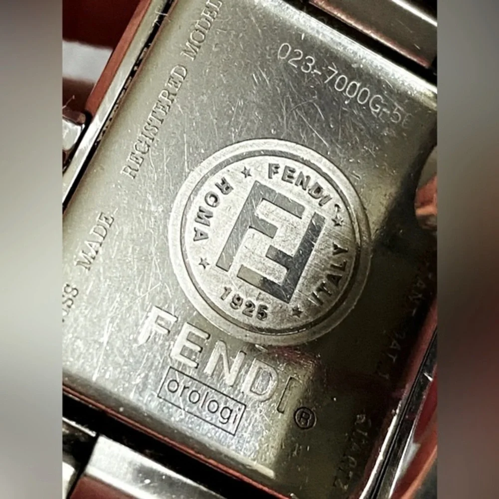 Gorgeous FENDI stainless steel watch 🔥🔥