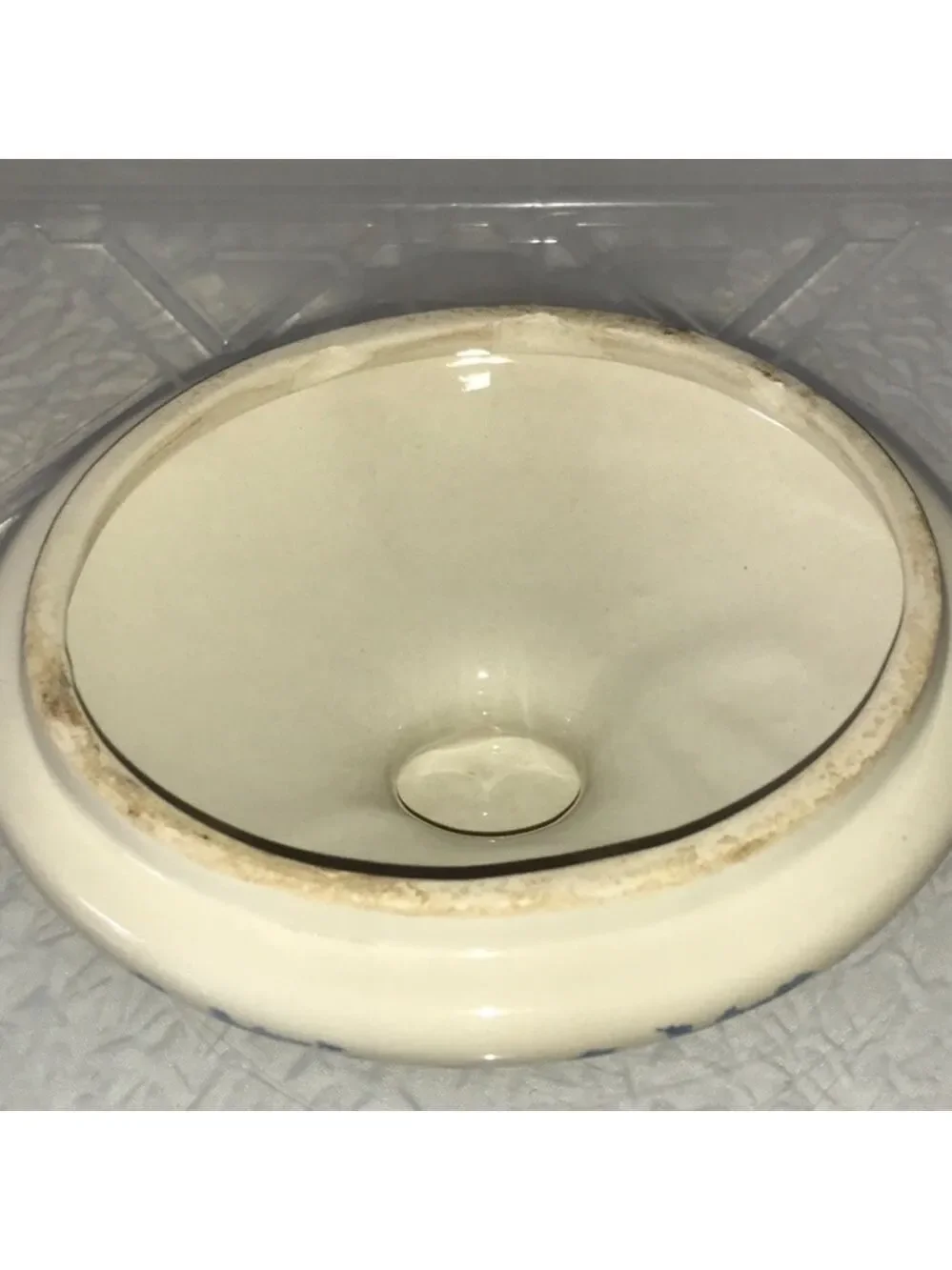 TIENSHAN Sponge Blue Goose Large Canister & Lid