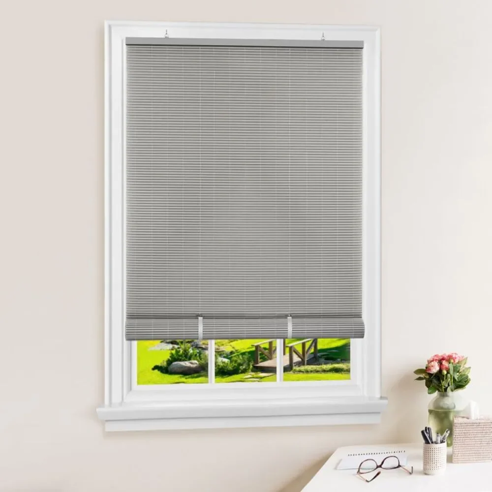 PowerSellerUSA Light Filtering Cordless Rollup Window Blinds, 72L x 36W Inches