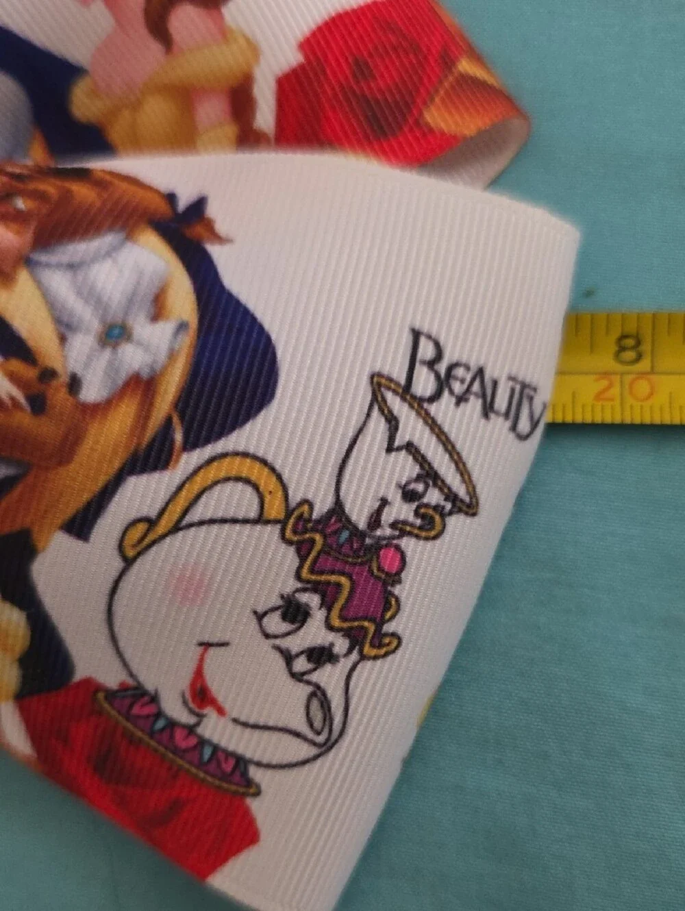 Beauty and the Beast / Disney Handmade Character Bow Hair Clip