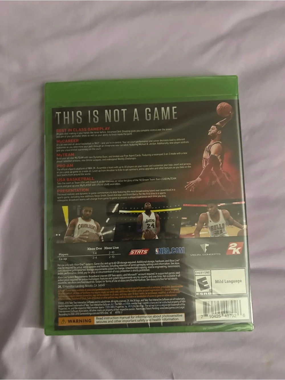 Xbox one official nba