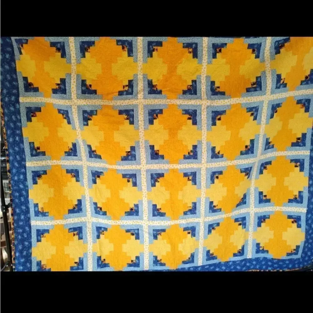Hand crafted quilt