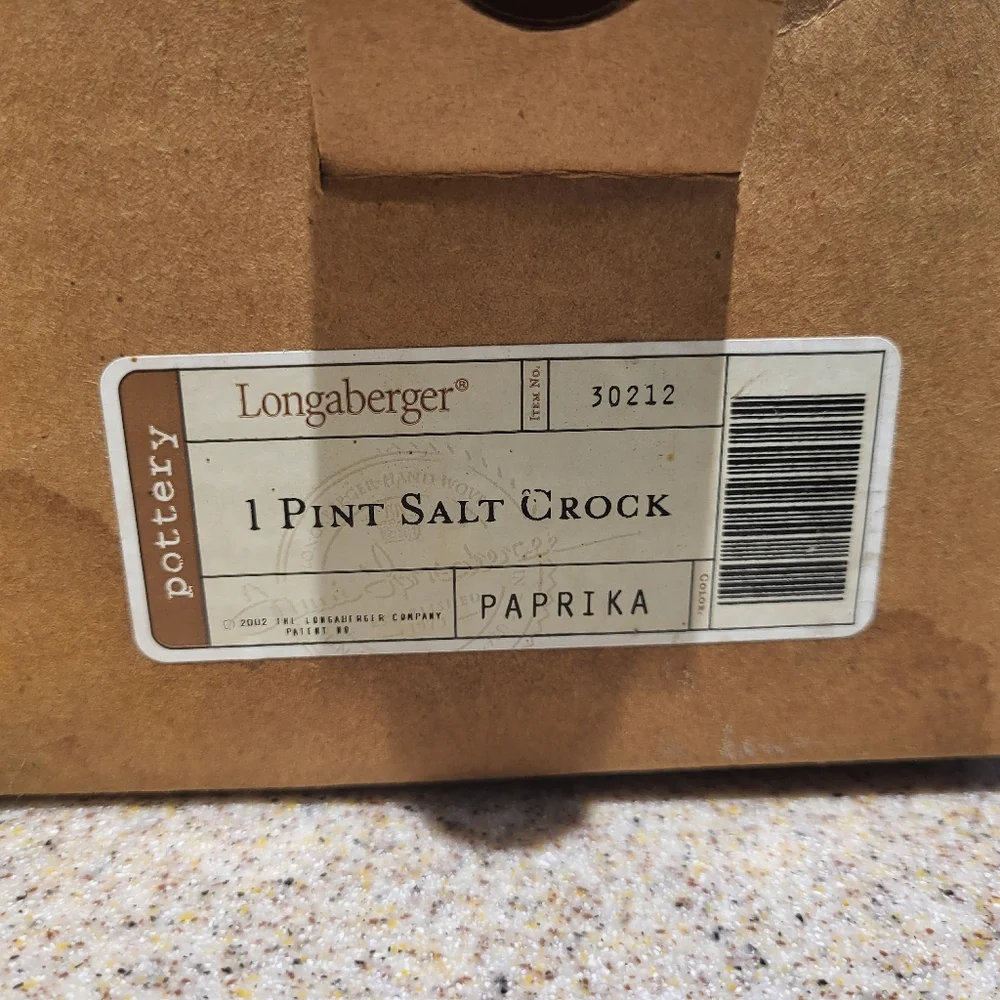 Longaberger pottery woven