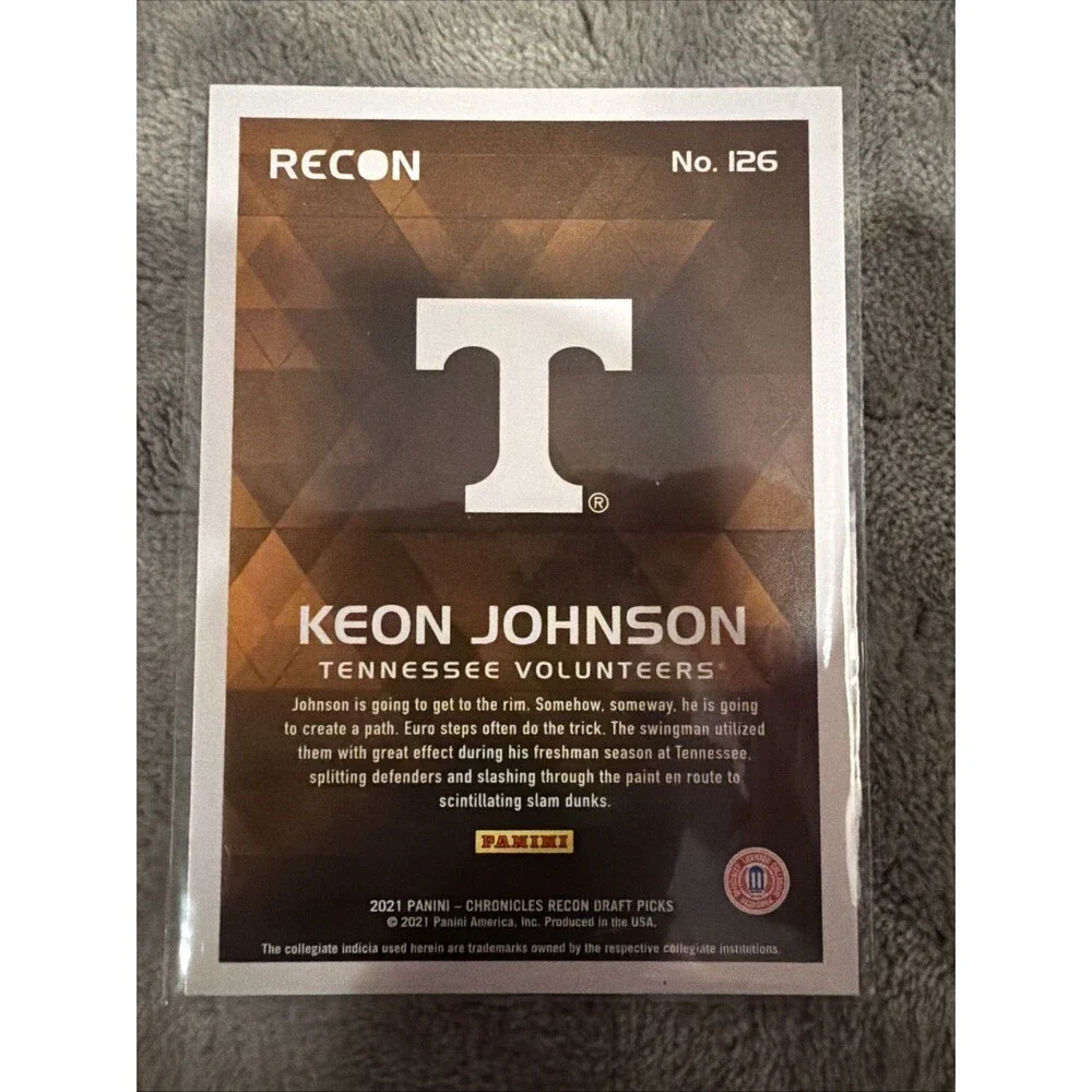 2021-22 Panini Chronicles Draft Picks - Recon Keon Johnson #126 (RC)