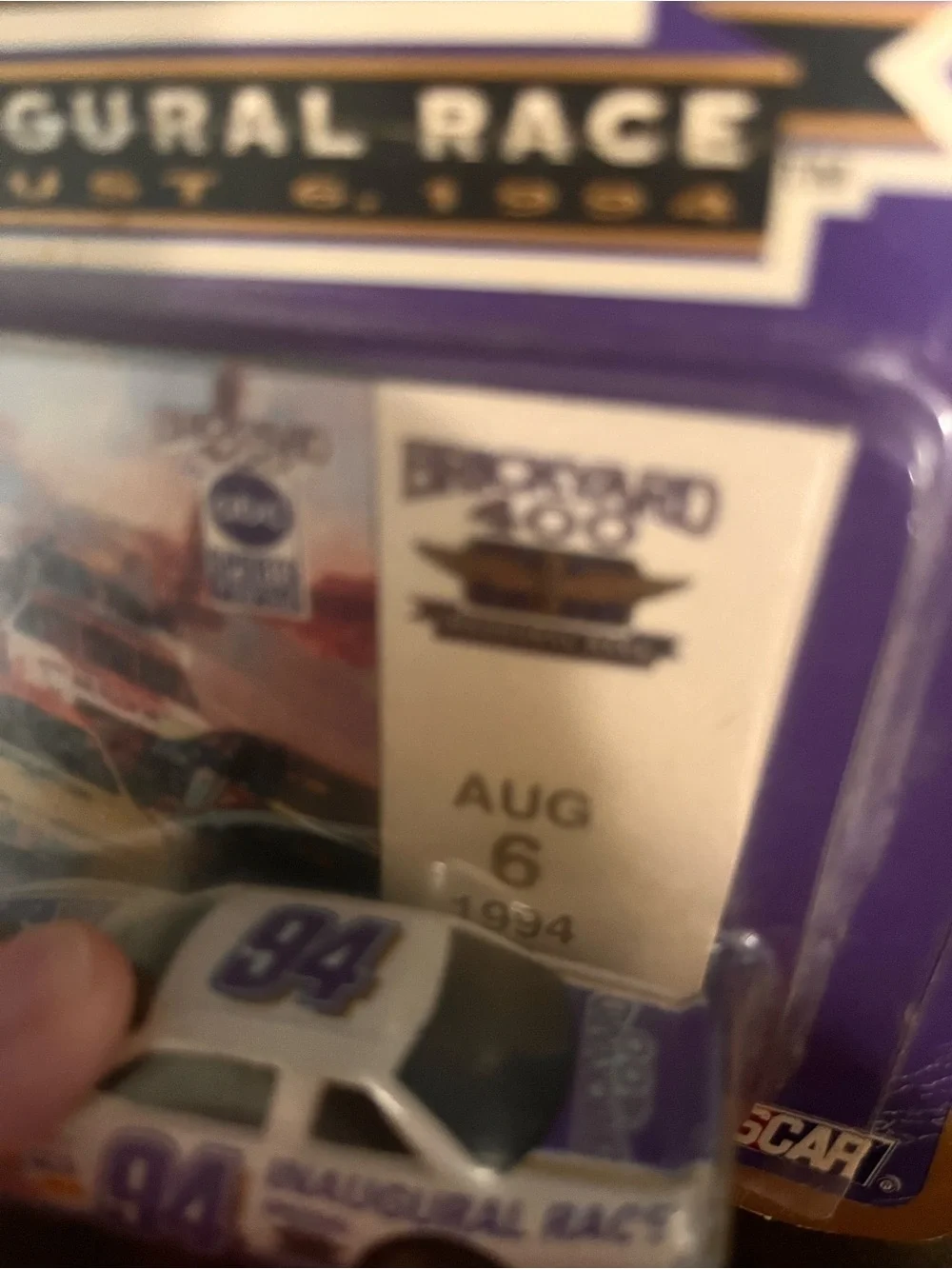 Nascar collectible die