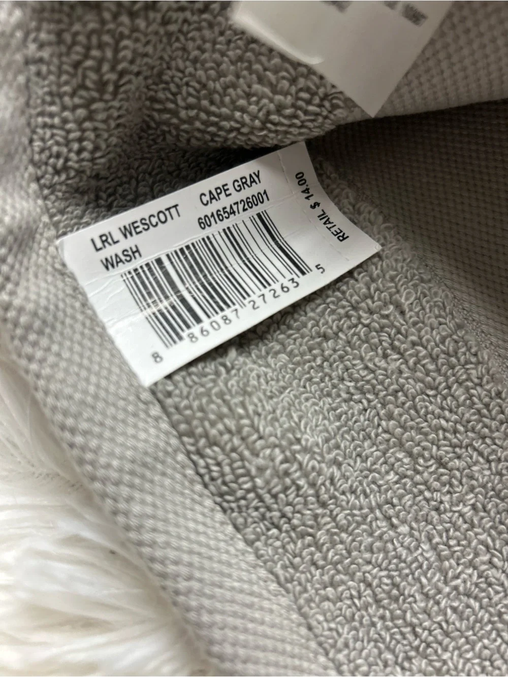 4‎ Piece Lauren by Ralph Lauren Wash Cloth Set NWT
