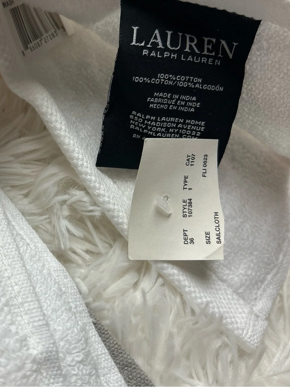 4‎ Piece Lauren by Ralph Lauren Wash Cloth Set NWT
