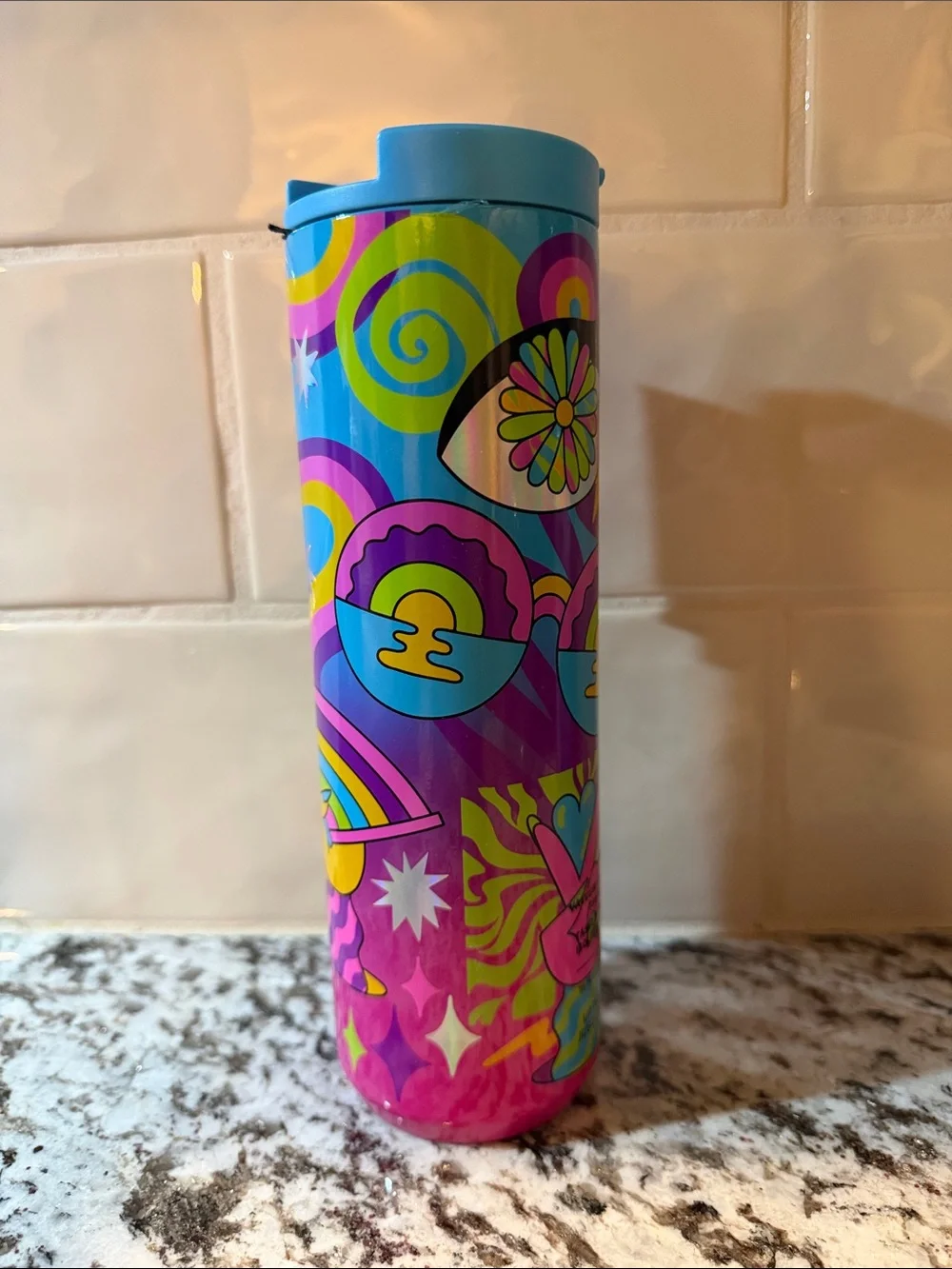 Starbucks Pride 2023 Colorful Graphic Tumbler - Pink, Blue, Yellow, Green