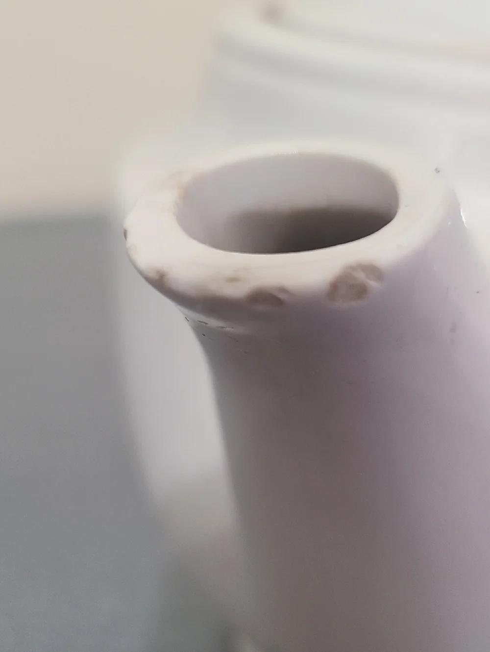 Porcelier white ceramic