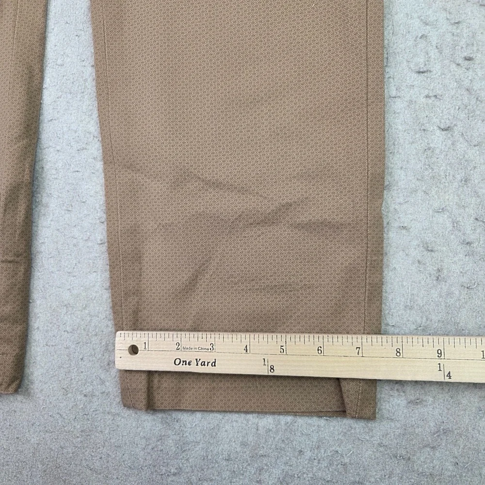 Banana Republic Rapid Movement Chino Pants Mens 34x30 Beige Aiden Slim Stretch