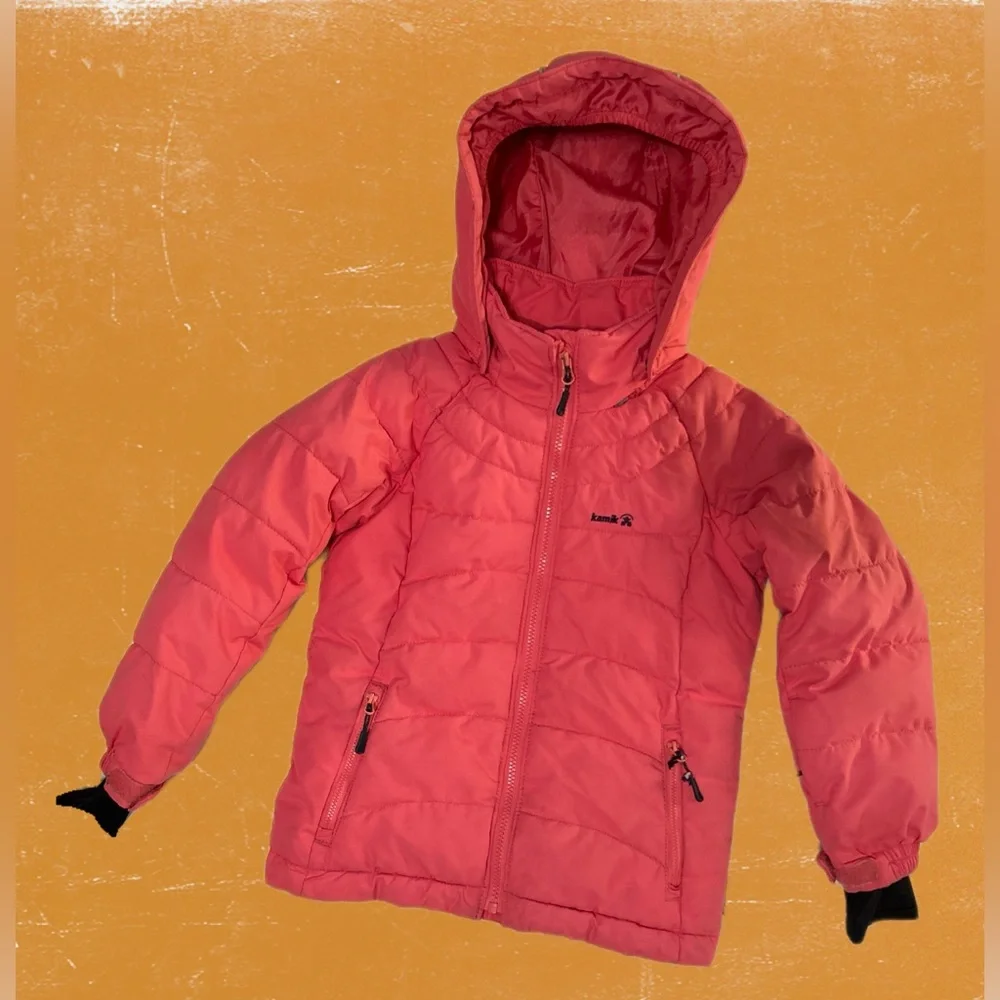 Kamik Pink Girl’s Jacket | Size 6‎ | ***Flawed*** | Preowned