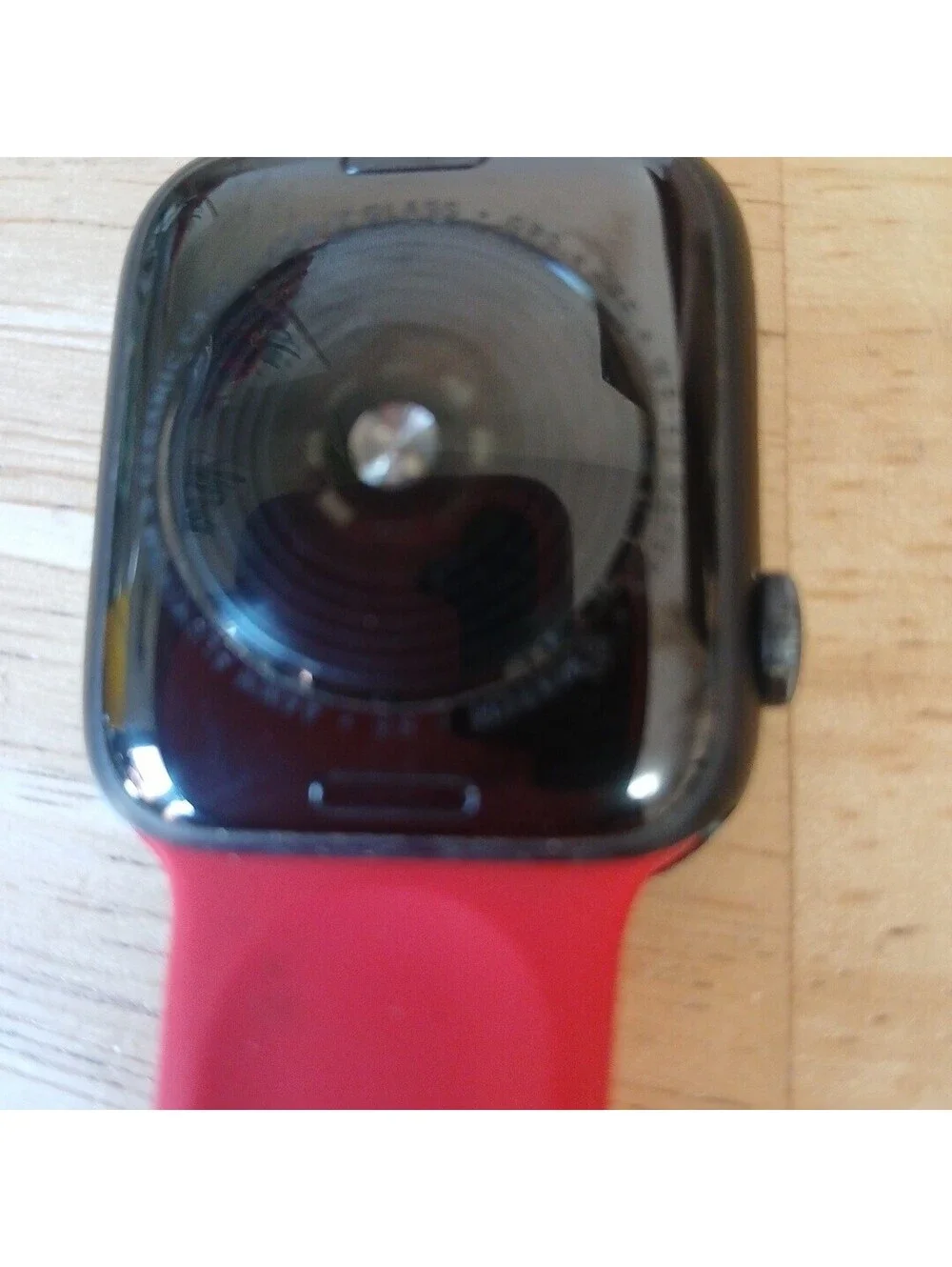 Apple cosmetic visible