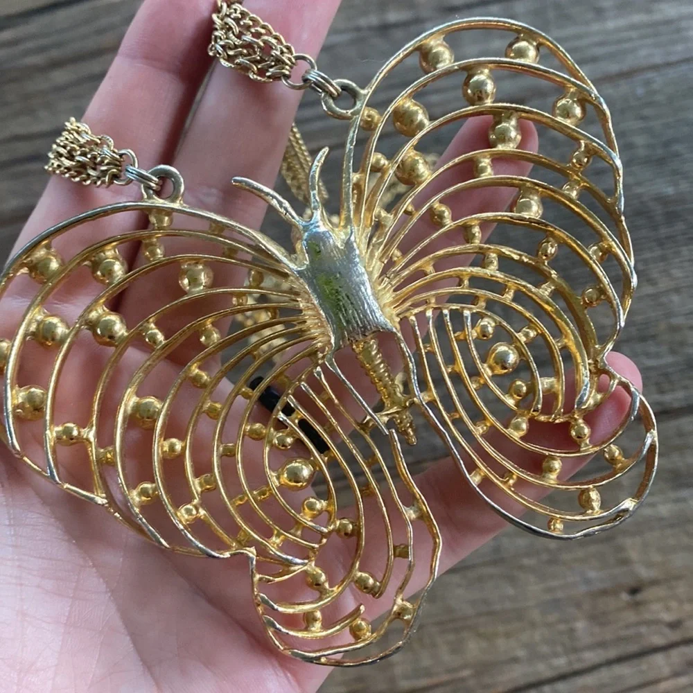 pauline rader butterfly pendant
