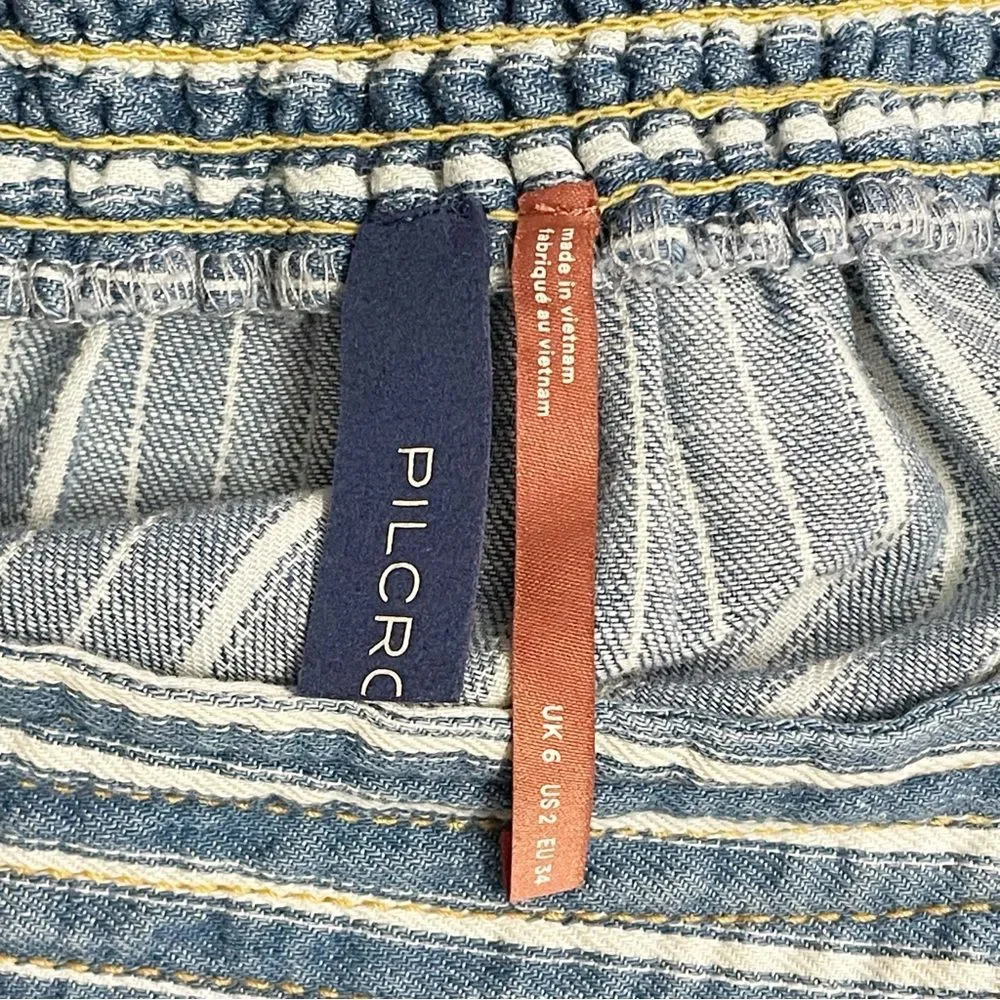 Anthropologie pilcro blue