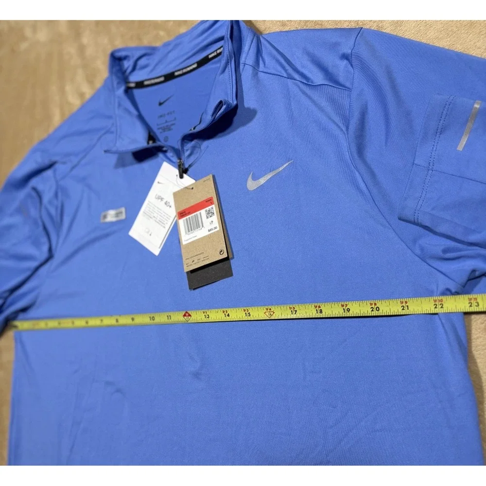 Nike Dri-FIT Element Flash 1/2-Zip Running Top FB8556-450 LARGE‎ NWT