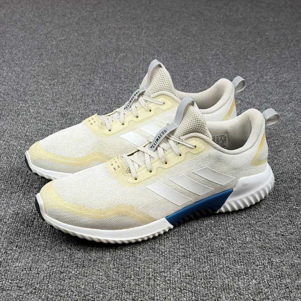 Adidas Climacool RC‎ Running Shoes White Blue Men's Size 9.5 Sneakers EF8056