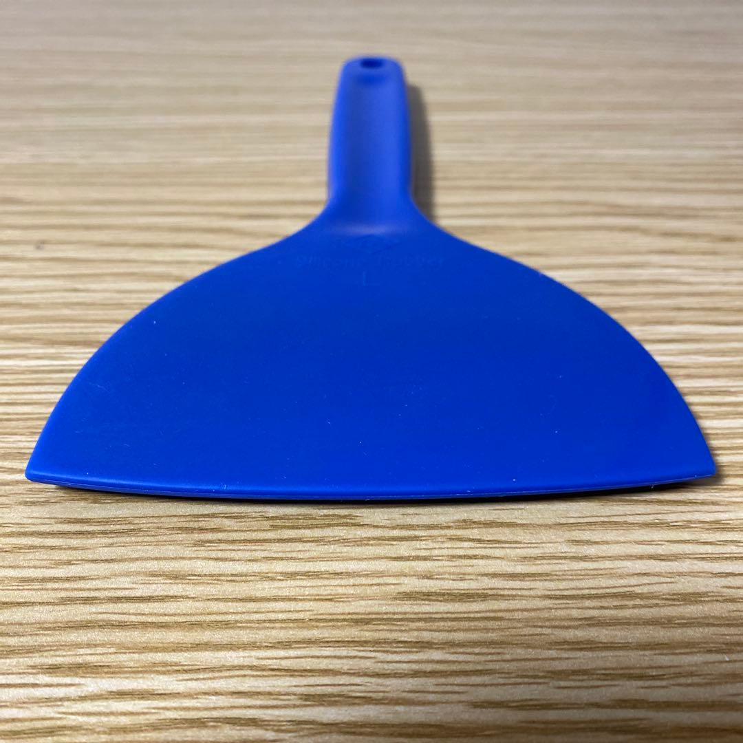 Iizuka Silicone New Clean Spatula L Blue 120x210mm 22081