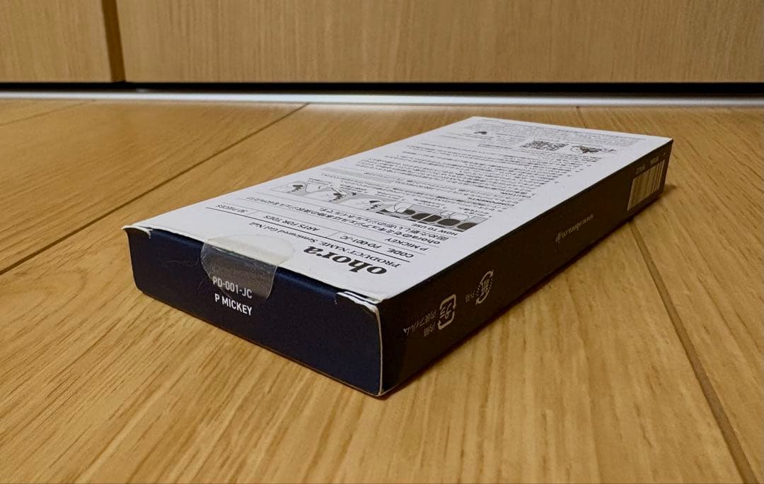 【Anonymous Shipping】Unopened ohora P Mickey Pedicure Box (Damaged)