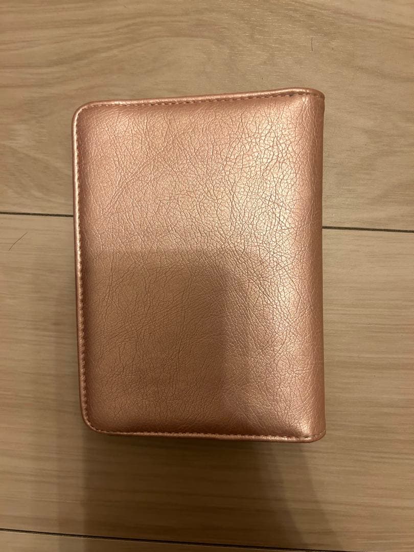Mount Fuji Design Passport Case Rose Gold