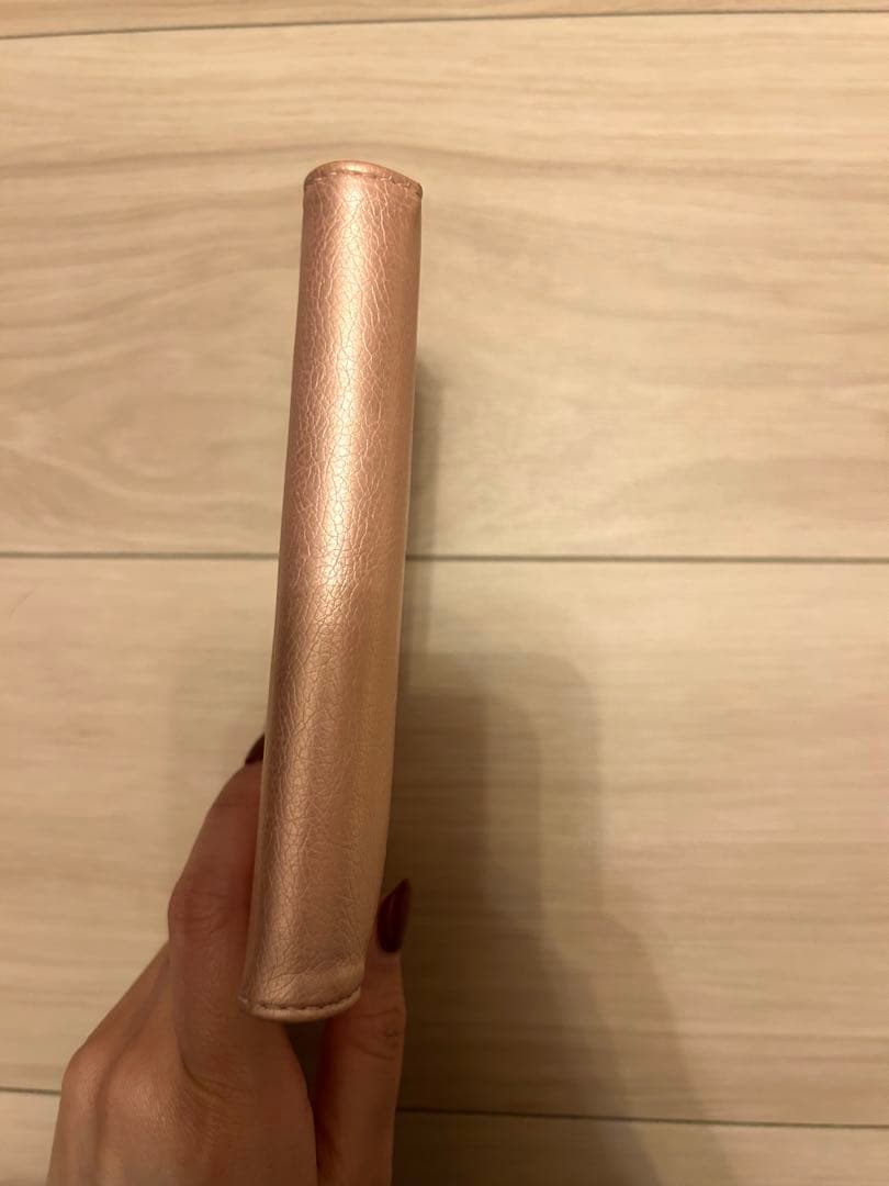 Mount Fuji Design Passport Case Rose Gold