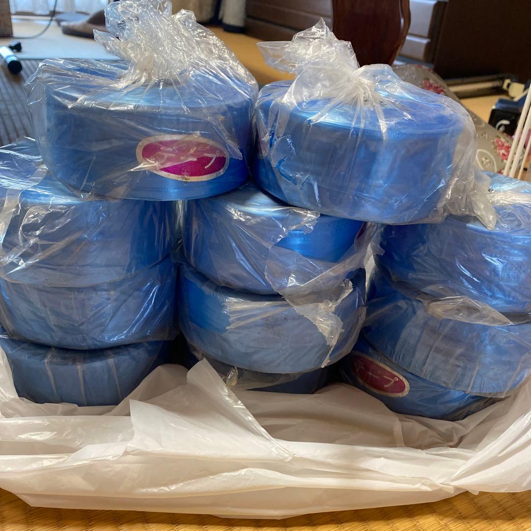 New Vinyl Tape, 11 Rolls, Blue