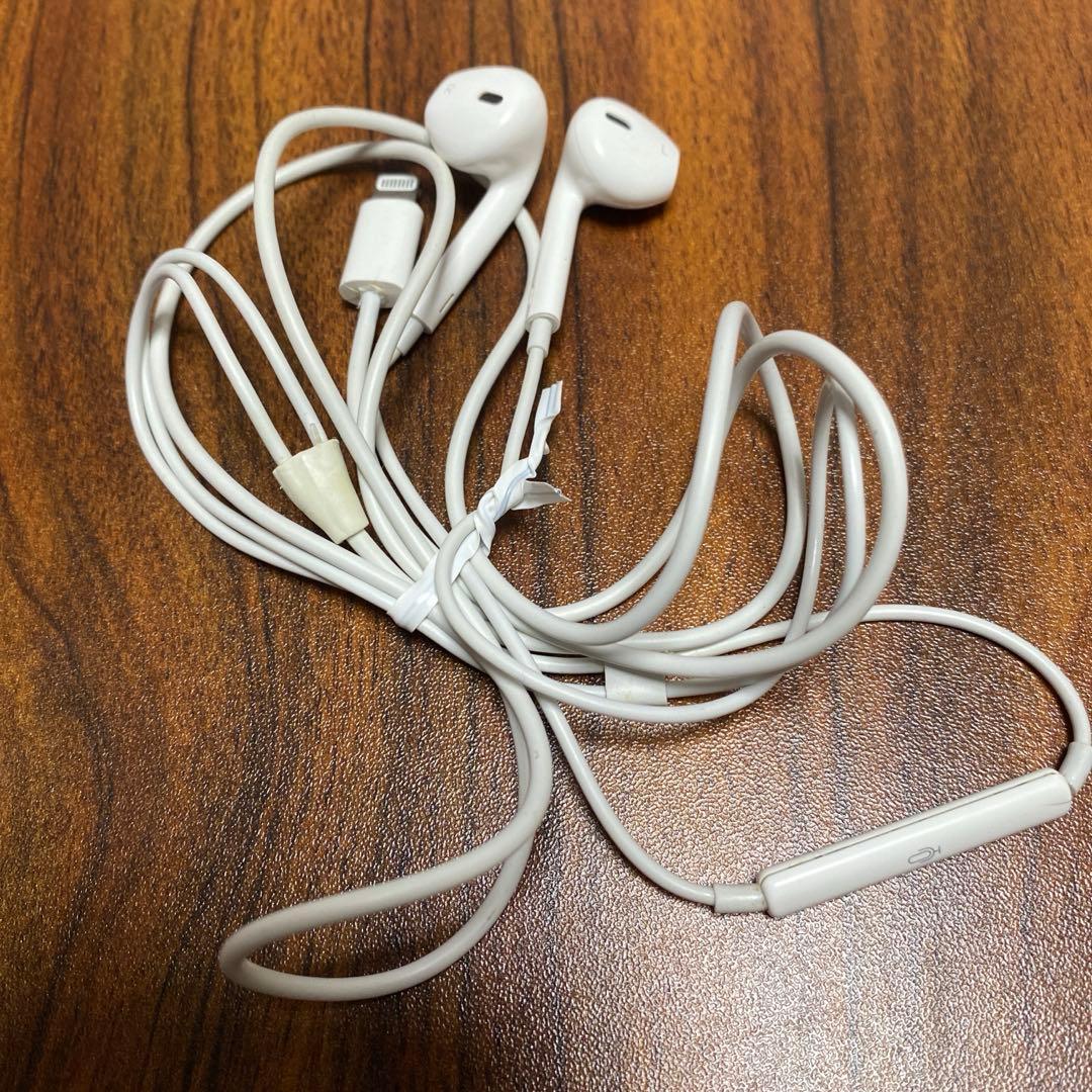 ☆Apple☆ ~iPhone Earphones (White) with L/R Indicators~