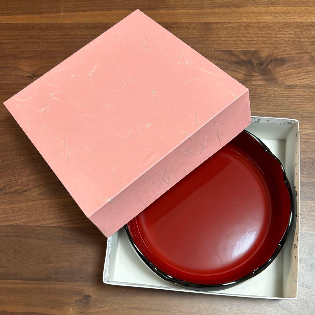 Wajima-nuri Shioyasu Lacquerware Studio Special Selection Wajima Lacquerware Sweet Container